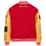 Red And Yellow Varsity Jacket