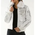 Pelle Pelle American Bruiser Perfect White Bombshell Jacket