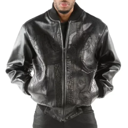 Pelle Pelle Black Picasso Leather Jacket