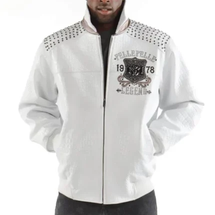 Pelle Pelle Live Like A King White Jacket