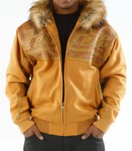 Pelle Pelle Men Caramel Supreme Club Jacket