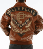 Pelle Pelle Men Elite Series Brown Jacket