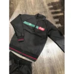 Pelle Pelle Mens Black Tracksuit 2