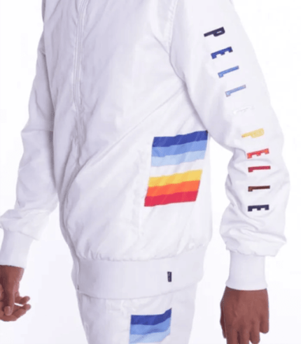 Pelle Pelle Mens White Tracksuit 2