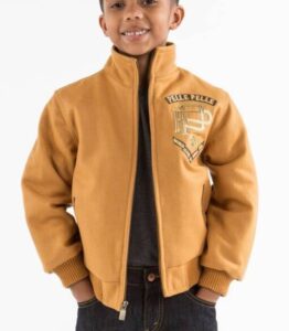 Pelle Pelle Mustard World Class Kids Jacket