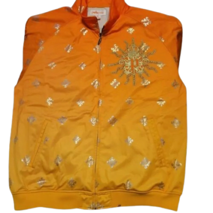 Yellow Windbreaker Jacket