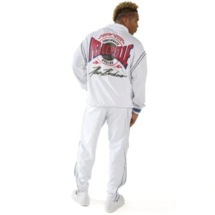 Pelle Pelle White Warmup Tracksuit 2