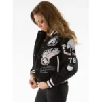 Pelle Pelle Women Black 1978 Varsity Jacket