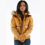 Pelle Pelle Women Mustard Pinnacle Coat