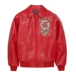 45th Anniversary Red Leather Jacket