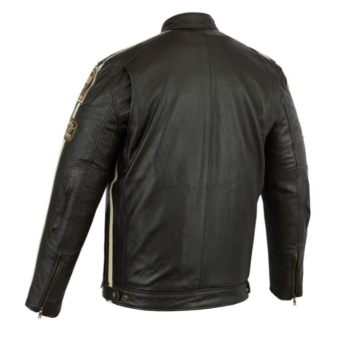 Pelle Fashion Motorbike Motorcycle Black Leather Jacket