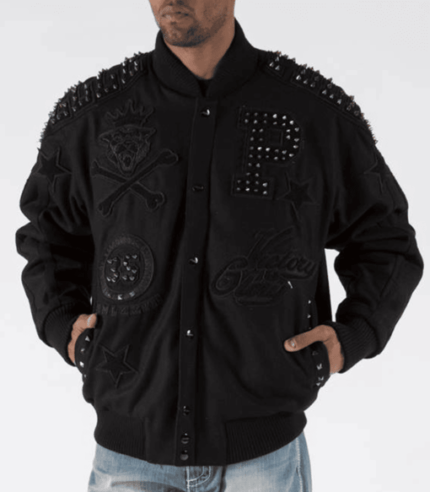 Pelle Pelle 35th Anniversary Men Black Jacket