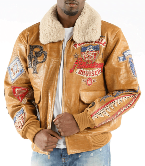 Pelle Pelle American Bruiser Caramel Jacket