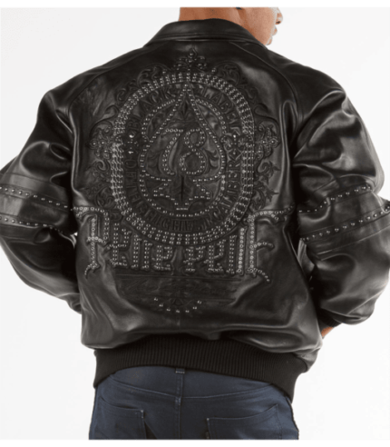 Pelle Pelle Black Caliber Men Leather Jacket