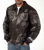 Pelle Pelle Black Vintage Men Jacket