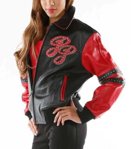 Pelle Pelle Black and Red 78 Women Jacket