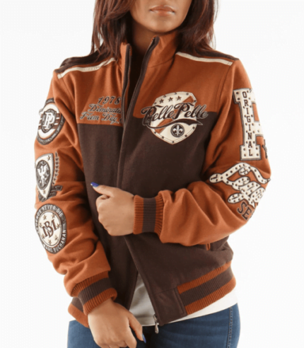 Pelle Pelle Brown Unstoppable Women Jacket