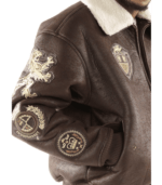 Pelle Pelle Coat Of Arms Dark Brown Jacket