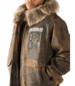 Pelle Pelle Forever Fearless Fur Hood Jacket