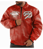 Pelle Pelle GOAT Men Red Leather Jacket