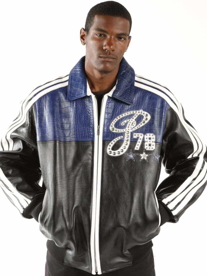 Pelle Pelle King Of Kings 1978 Legacy Blue And Black Jacket