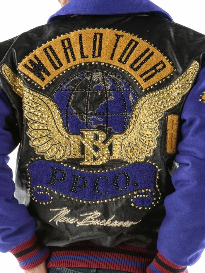 Pelle Pelle Mens The World Tour Bomber Jacket 1