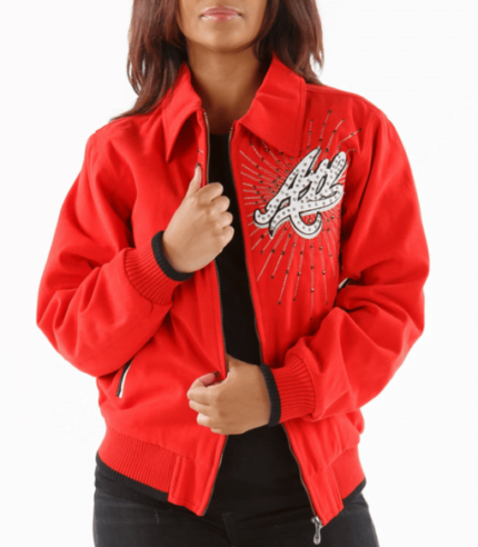 Pelle Pelle Red Atlanta Tribute Women Jacket