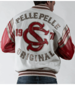 Pelle Pelle Soda Club 1978 White Men Jacket