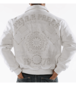 Pelle Pelle USA Men White Jacket