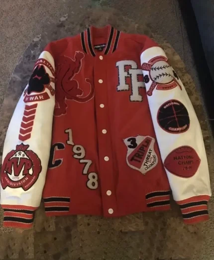 Pelle Pelle Letterman 1972 Varsity Jacket