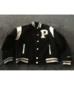 Pelle Pelle Vintage Black & White Wool Jacket