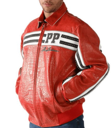 Pelle Pelle World Renown Red Leather Jacket