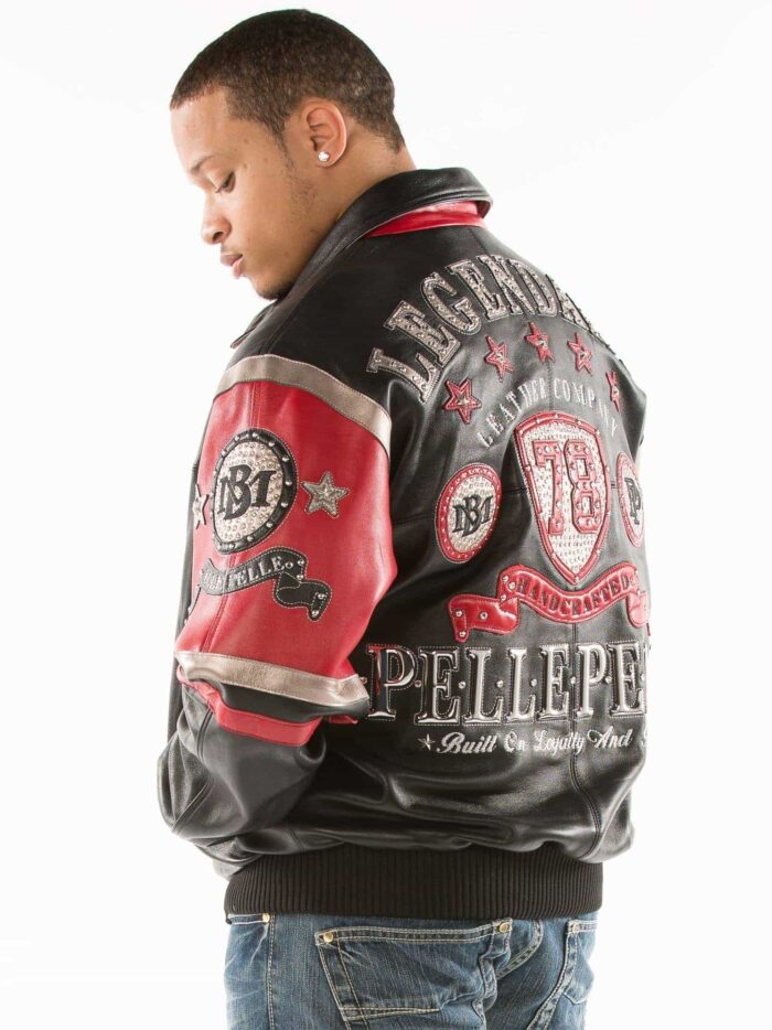 Pelle Pelle Encrusted Varsity Jacket