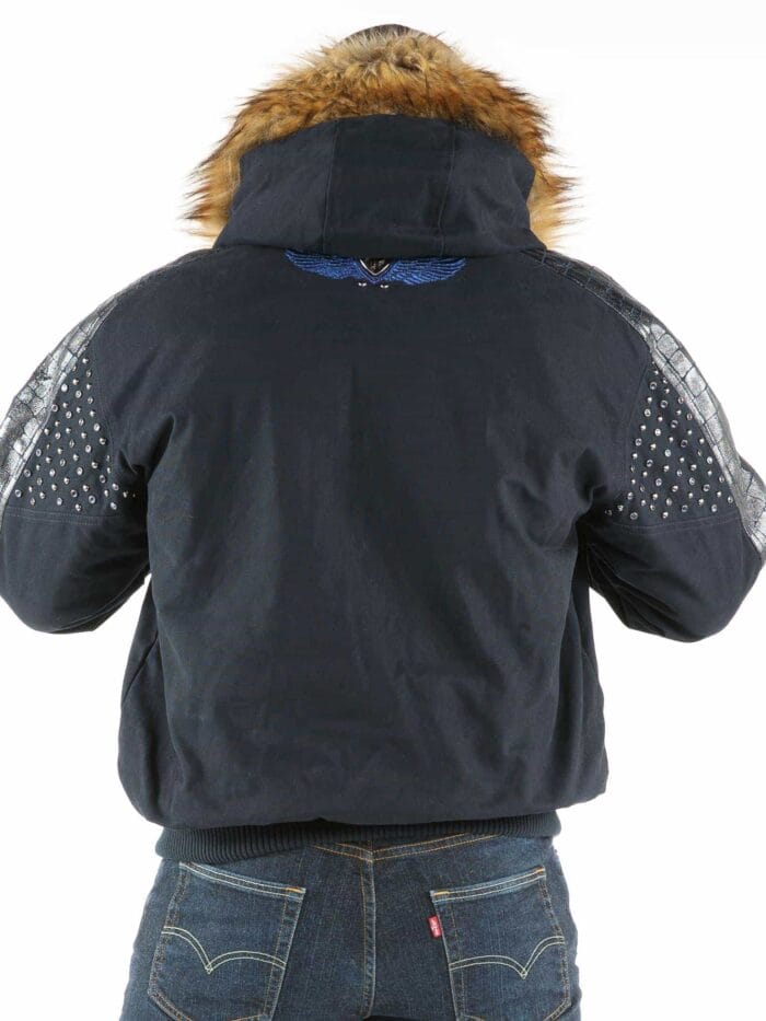 mens pelle pelle king of thrones blue jacket