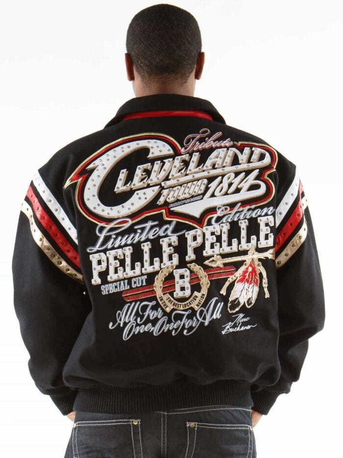 pelle pelle cleveland tribute black jacket