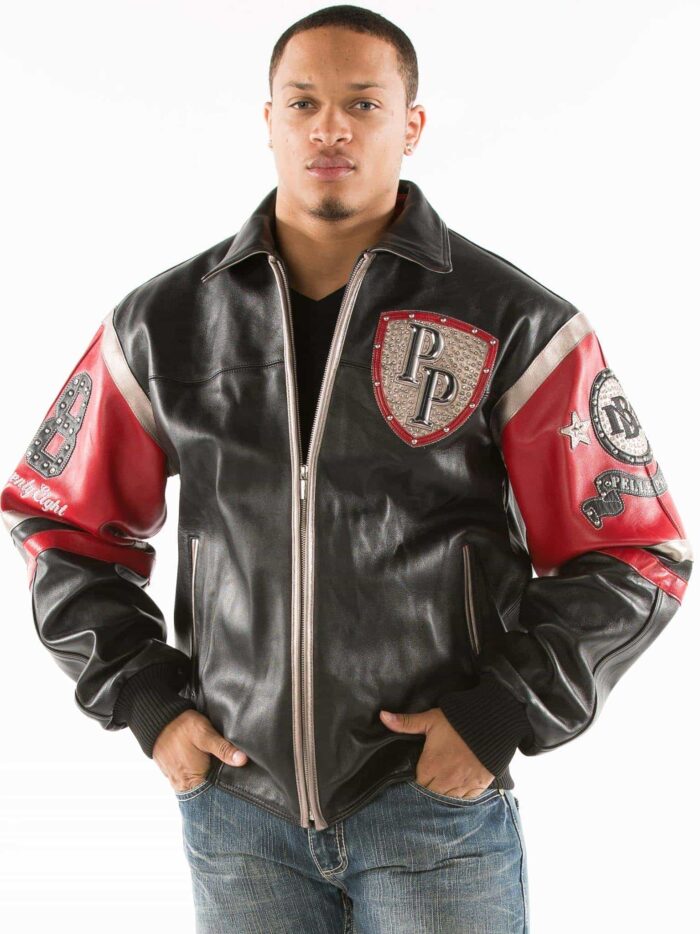 Pelle Pelle Encrusted Varsity Jacket