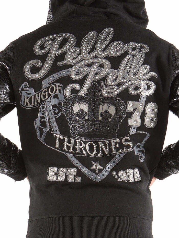 pelle pelle king of thrones black midlayer