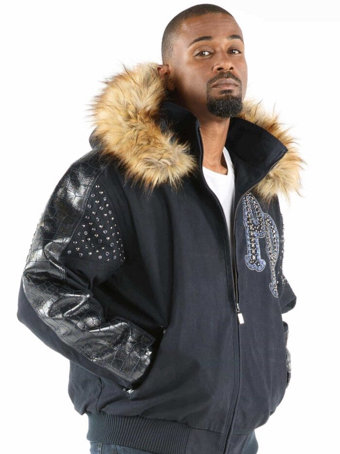 pelle pelle king of thrones blue jacket