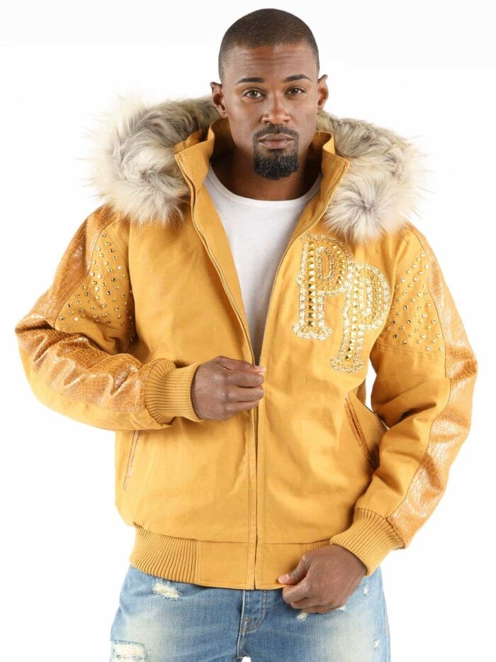 pelle pelle king of thrones yellow jacket