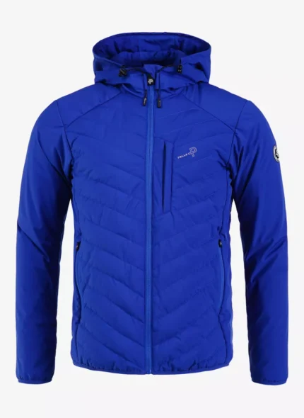 Men's Pelle Pelle Blue Hooded Puffer Jacket