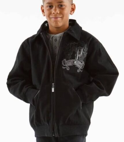 Pelle Pelle 1978 Unstoppable Revolution Kids Black Jacket