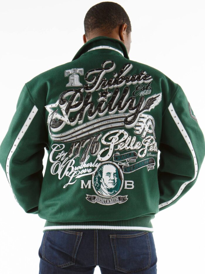 Pelle Pelle Dark Green Mb Benjamin Jacket 1