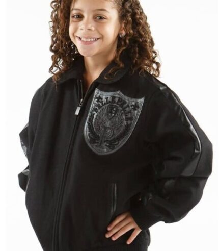 Pelle Pelle Girls Classic Black Jacket