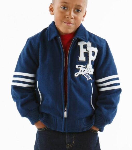 Pelle Pelle Kids Indianapolis Indy Blue Jacket