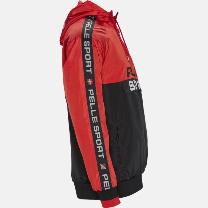 Pelle Pelle Sport Black And Red Hoodie 3