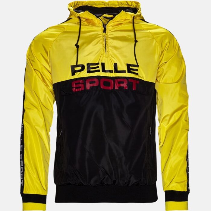 Pelle Pelle Sport Black And Yellow Hoodie 1