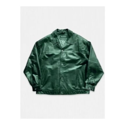 Best Pelle Pelle Dark Green Leather Jacket