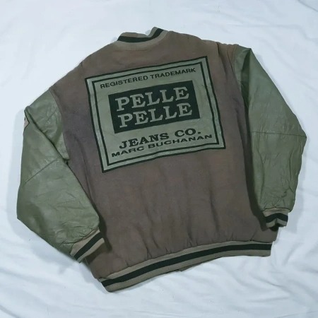 Pelle Pelle Jeans Co. Leather Wool Jacket | MB Jacket