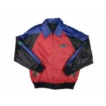 Pelle Pelle Leather Rugby Red Black Jacket | Men & Women