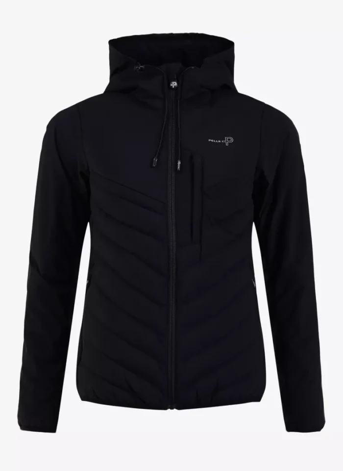 Women's Pelle Pelle Black Hooded Puffer Jacket